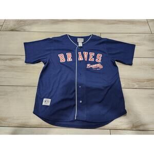 Vtg Youth Atlanta Braves MLB baseball jersey size XL ATL